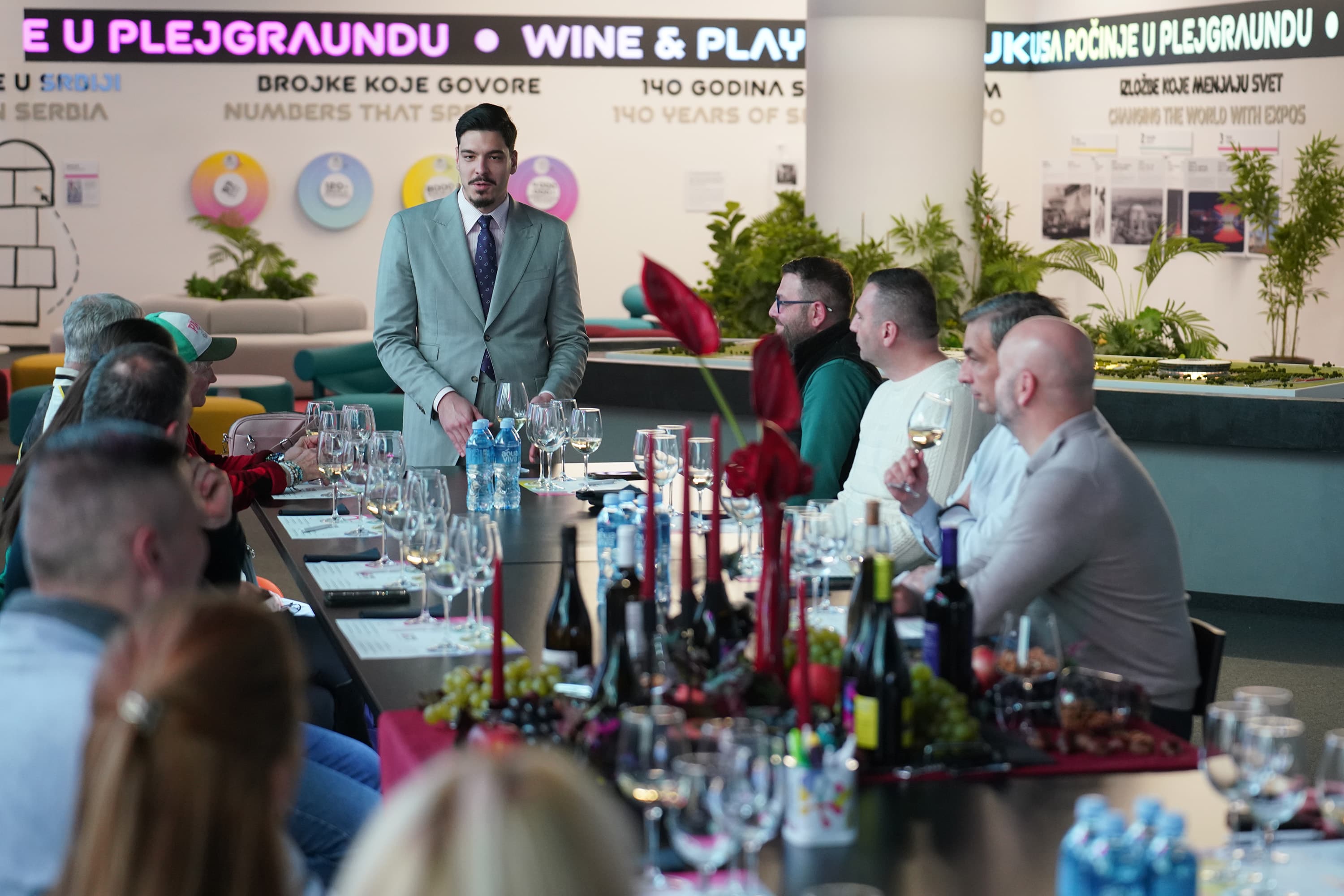 Wine & Play a Sensation at “Wine Vision” Festival: The EXPO Playground Turns Wine Tasting into an Adventure