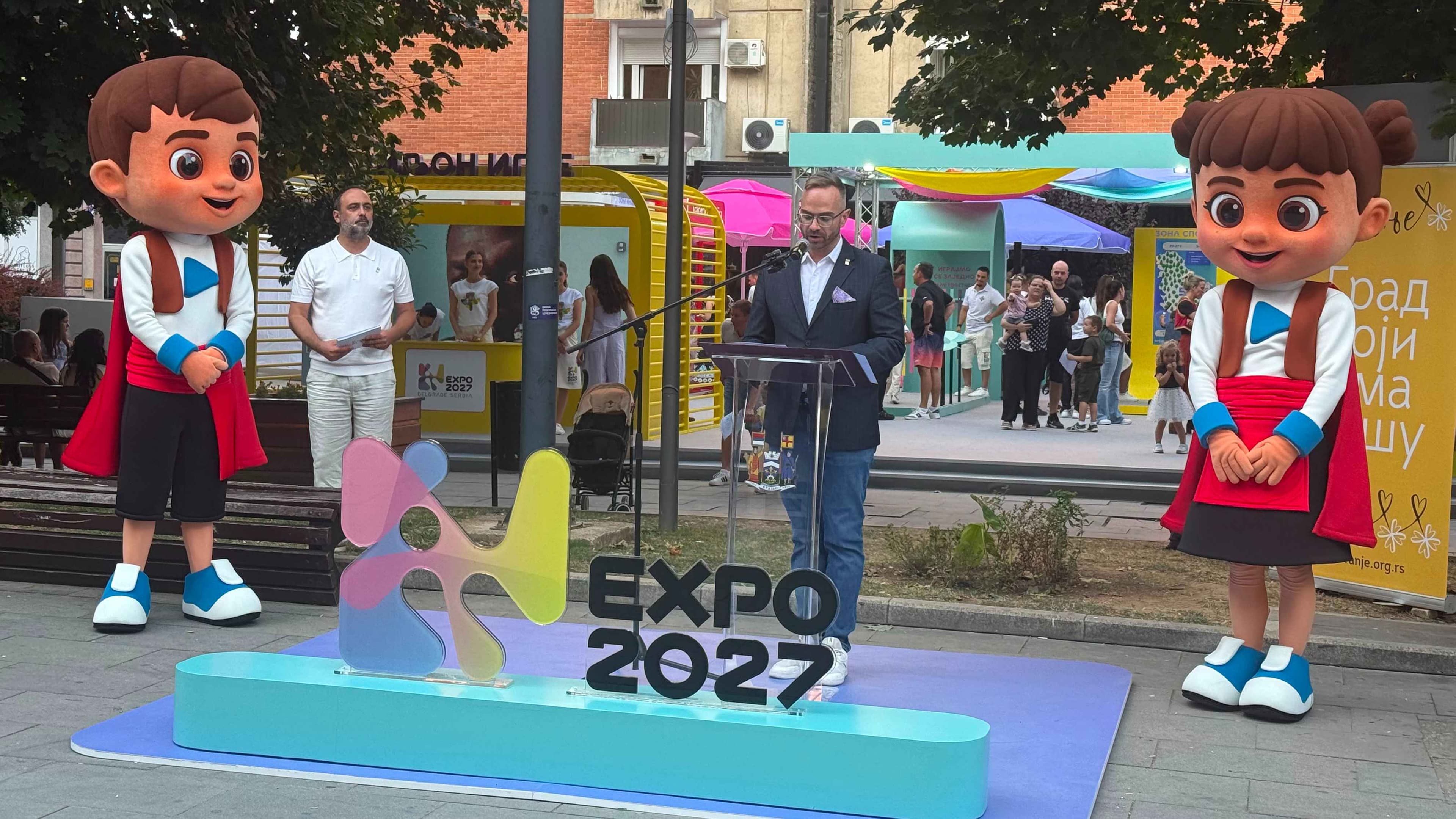 Vranje on the Road of Play with the Expo Caravan