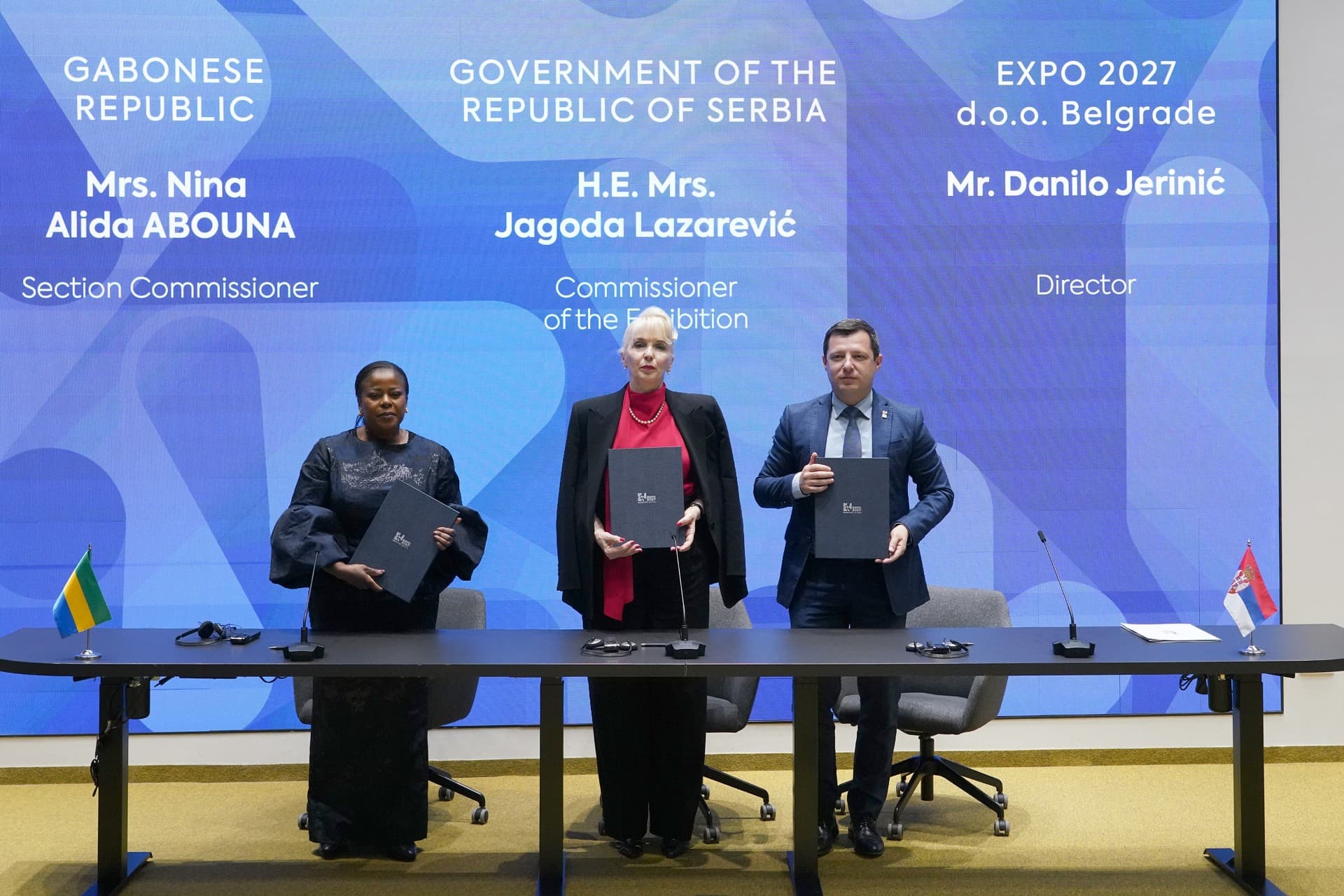 Gabon potpisao Ugovor o učešću na Ekspu 2027 Beograd