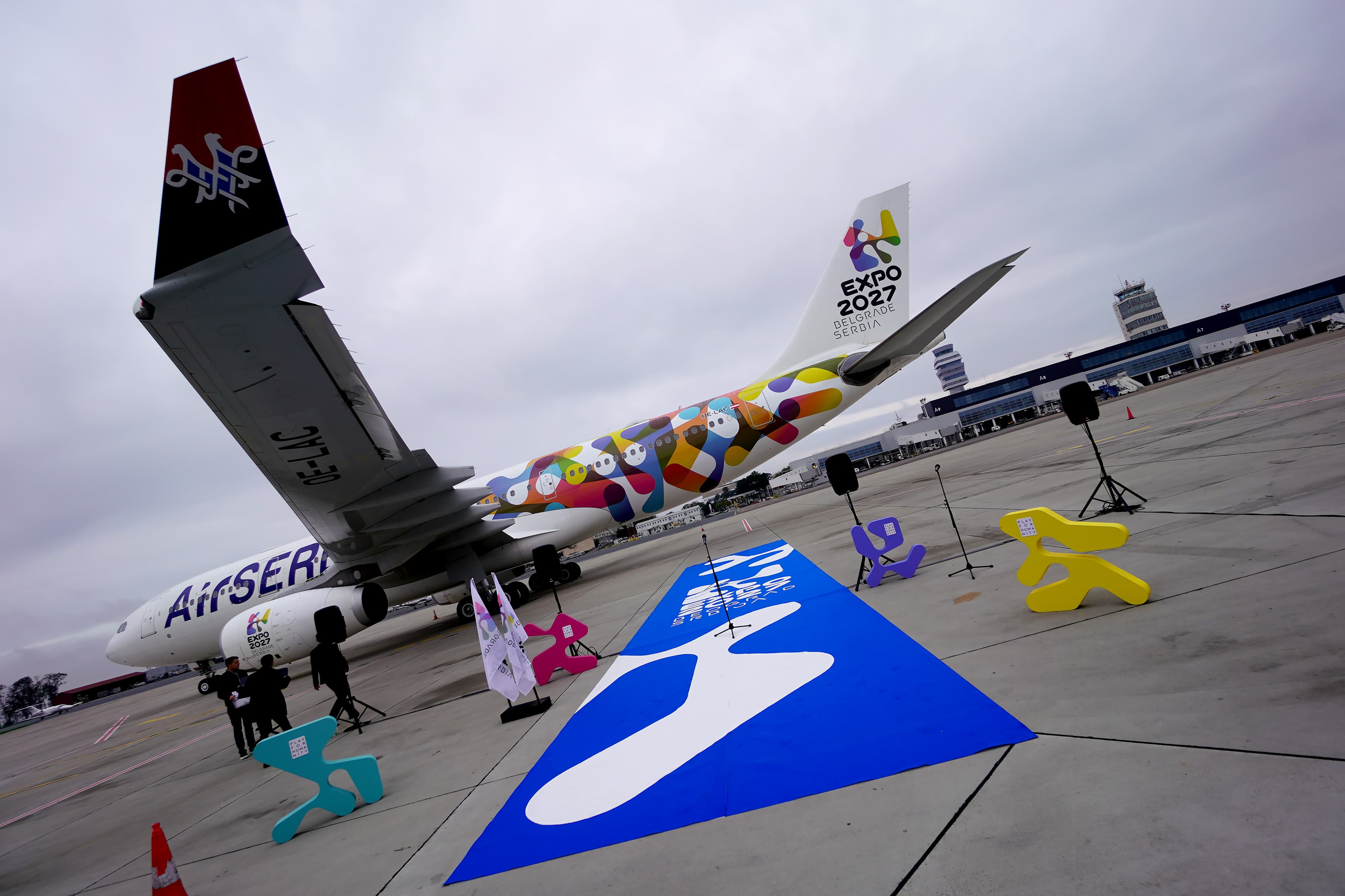 Soaring to new heights: Air Serbia unveils new Expo aircraft