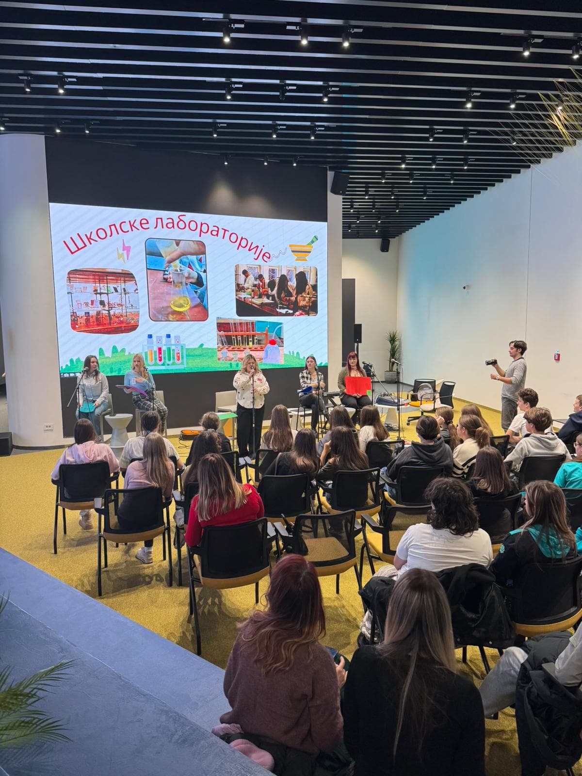 A Small Laboratory of Big Ideas: More than 600 Children Gather at the EXPO Playground for the Environmental Science Festival