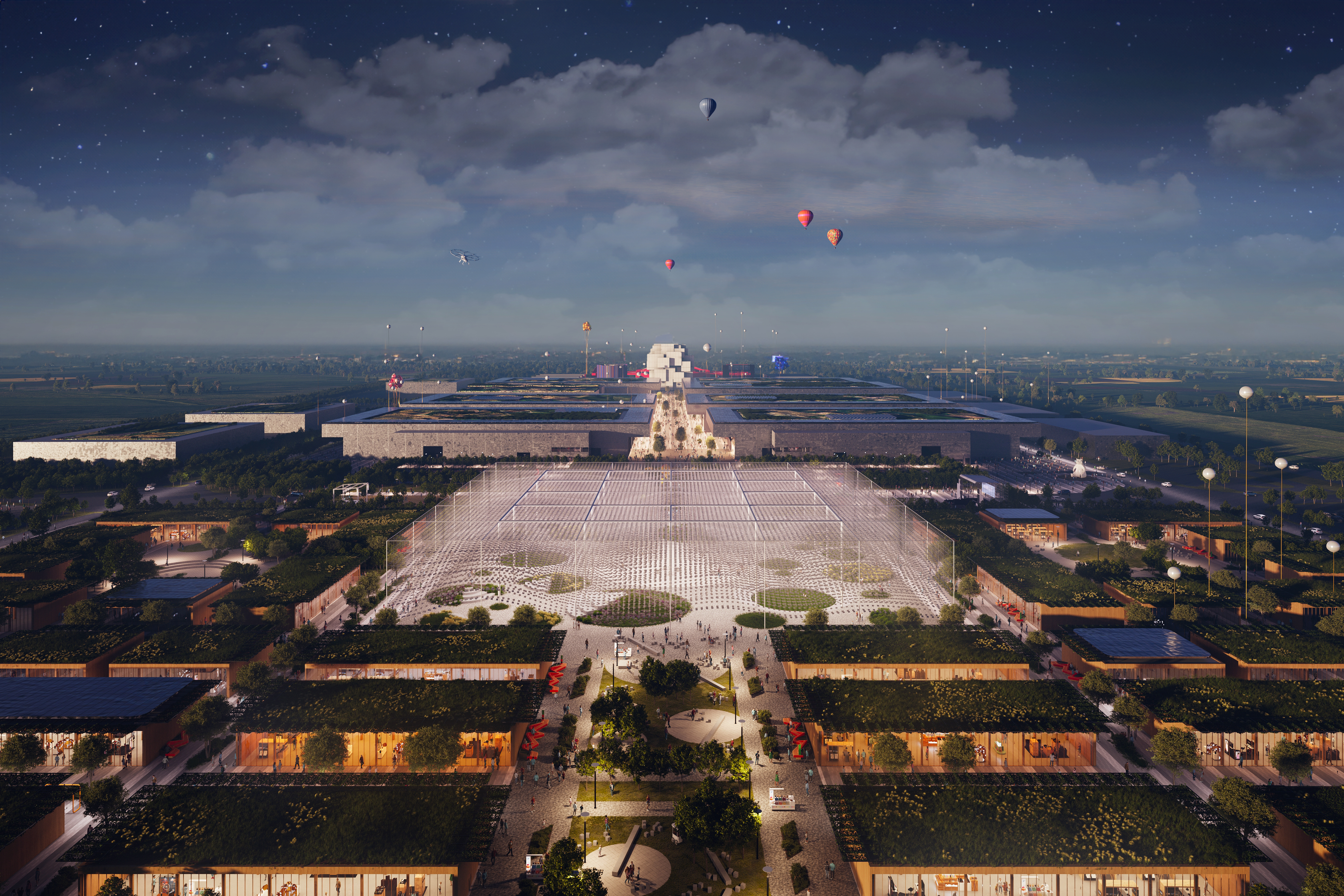 Mladi na lokaciji Ekspa 2027 Beograd